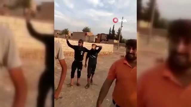 - Suriye Milli Ordusu, Köy Sakinleri Tarafından Sevinçle Karşılandı