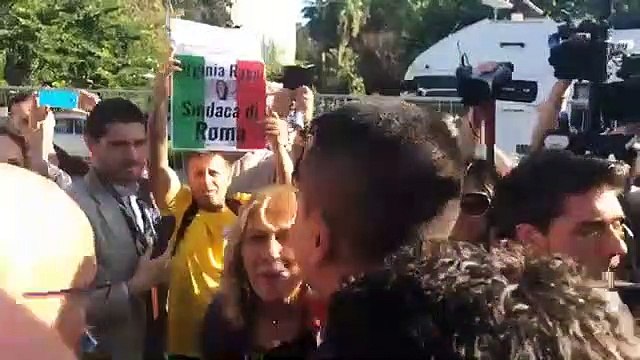 L'arrivo di Di Maio alla Mostra d'Oltremare di Napoli per #Italia5Stelle (12.10.19)