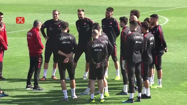 A Milli Takım'da Fransa maçı hazırlığı