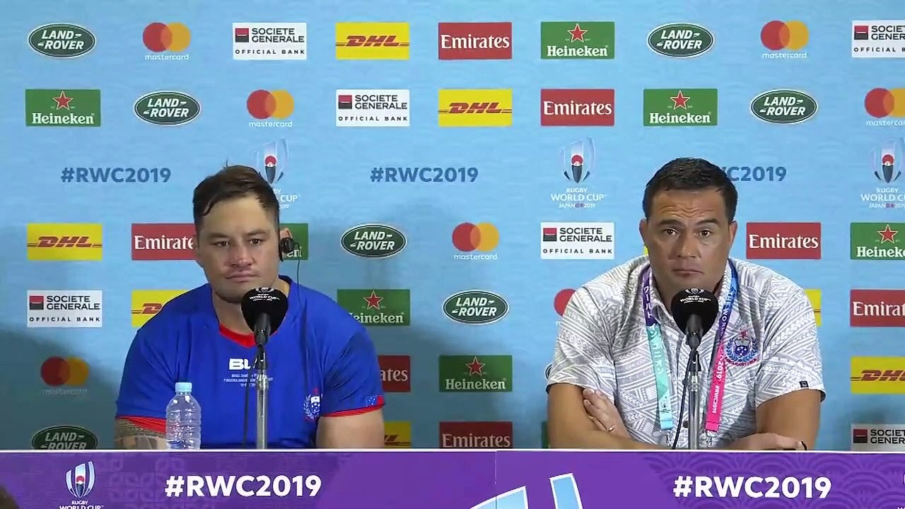 Jackson and Lam speak at post match press conference