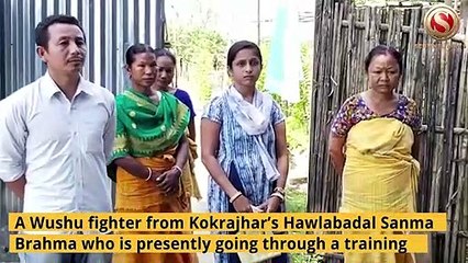 Meet Wushu Fighter Sanma Brahma from Kokrajhar
