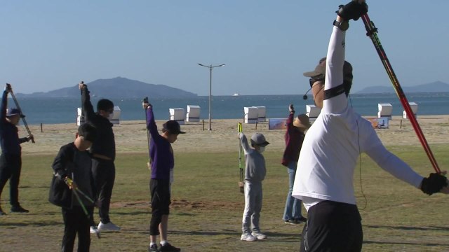 소방공무원 '해양 치유' 체험... 스트레스 물렀거라! / YTN