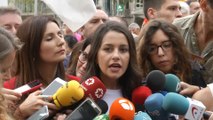 Arrimadas pide a Sánchez no indultar a los presos independentistas