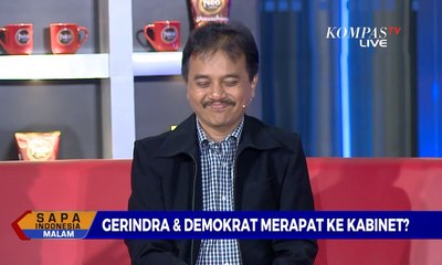 DIALOG - Gerindra & Demokrat Merapat ke Kabinet? Roy Suryo: Demokrat Siap Dimana Saja