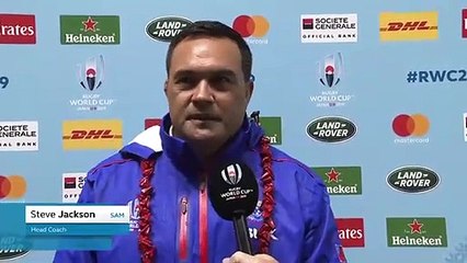 Samoa head coach Steve Jackson on RWC 2019