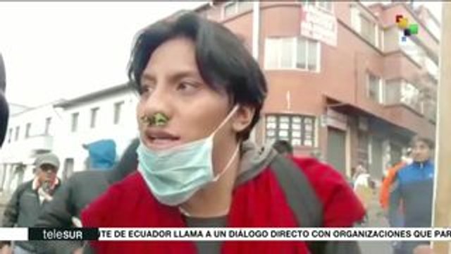 Ecuatorianos: Esto es un genocidio contra los pueblos indígenas