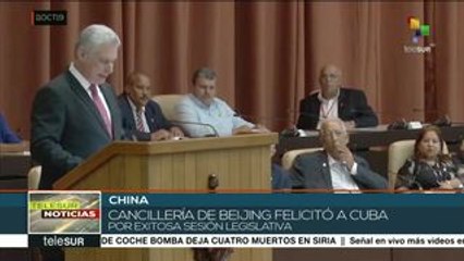 Xi Jinping envía mensaje de felicitación al recién electo pdte. cubano