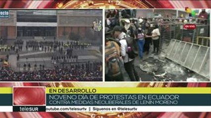 Movimientos indígenas negocian paso a Asamblea Nacional de Ecuador
