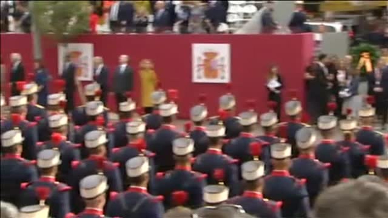 El desfile del 12 de octubre