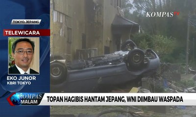 Topan Hagibis Melanda Jepang 1,6 Juta Warga Diimbau Evakuasi