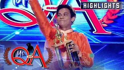 Vhenz Ochia emerges as the newest Mr. Q and A | It's Showtime Mr. Q and A