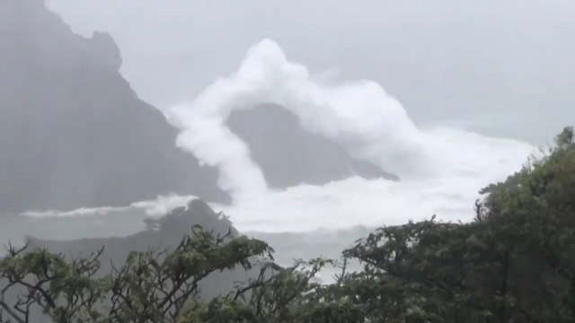 Powerful Typhoon Hagibis slams into Japan