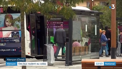 Orne : les bus d’Alençon roulent au colza