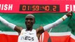 Este es el primer hombre del mundo en correr una maratón en menos de 2 horas
