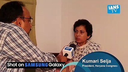 IANS Exclusive | Interview with Kumari Selja