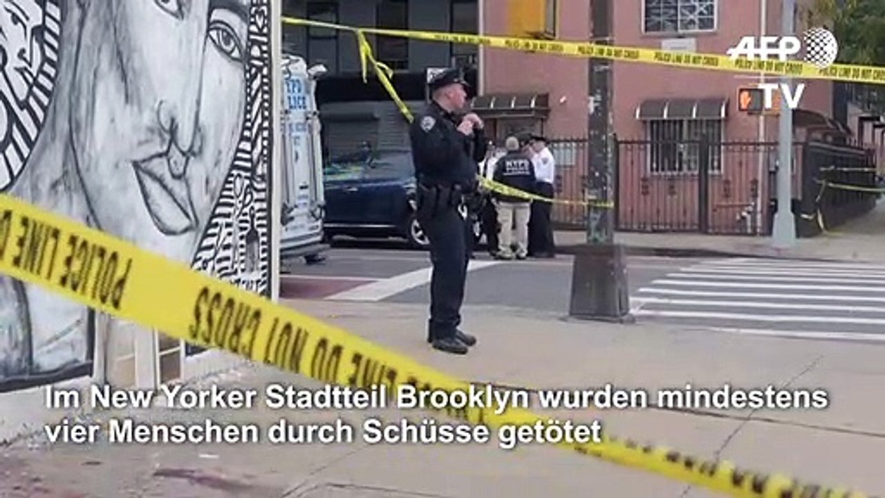 Mindestens vier Tote durch Schüsse im New Yorker Stadtteil Brooklyn