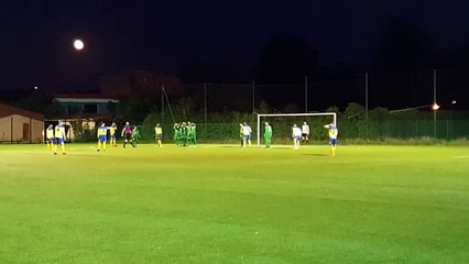 Le coup-franc de Redwane Bousba (Neuves-Maisons) contre Saint-Julien-lès-Metz