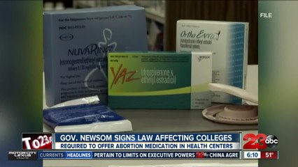 Newsom signs law affecting colleges
