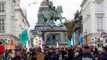 Activistas climáticos piden al rey Felipe de Bélgica decretar el estado de emergencia climática