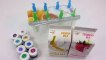 Kids Learn How Making Milk Colors Ice Cream With Surprise Egg Kinder Joy Toys For Kids