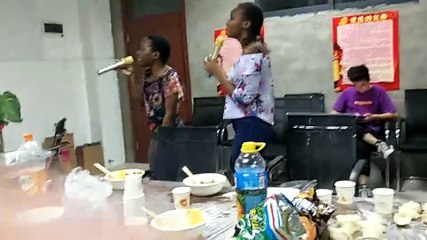 Learning to sing - we love this!!!