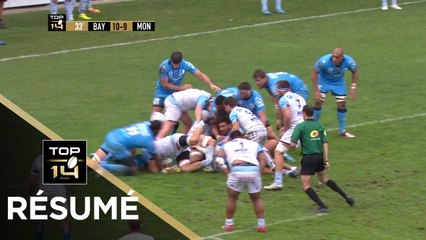TOP 14 - Résumé Bayonne-Montpellier: 28-24 - J07 - Saison 2019/2020
