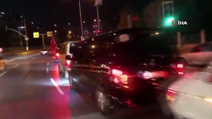 İstanbul'da Barış Pınarı Harekatına destek konvoyu