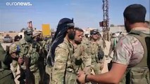 شاهد: تقدم مقاتلي المعارضة السورية المسلحة نحو تل أبيض