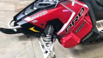 2018 Polaris Pro RMK 800 start up and walk around