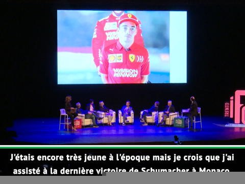 Ferrari - Leclerc : Mon rêve d'atteindre ce que Schumacher a accompli