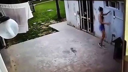 Una pareja argentina cansada de los robos constantes instala cámaras y pillan a esta ladrona