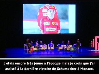 Ferrari - Leclerc : "Mon rêve d'atteindre ce que Schumacher a accompli"