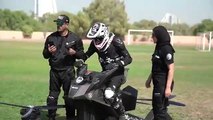 La Policía de Dubái combate el crimen desde el aire con sus motos voladoras