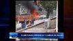 VIDEO | QUITO: Vándalos causan destrozos en canal Teleamazonas