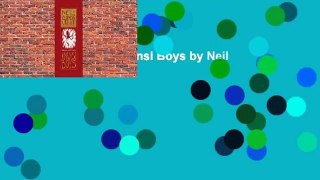 [BEST SELLING]  Anansi Boys by Neil Gaiman