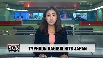 Download Video: Typhoon Hagibis hits Japan on Sunday, leaves dozens of casualties due to strong wind and rain