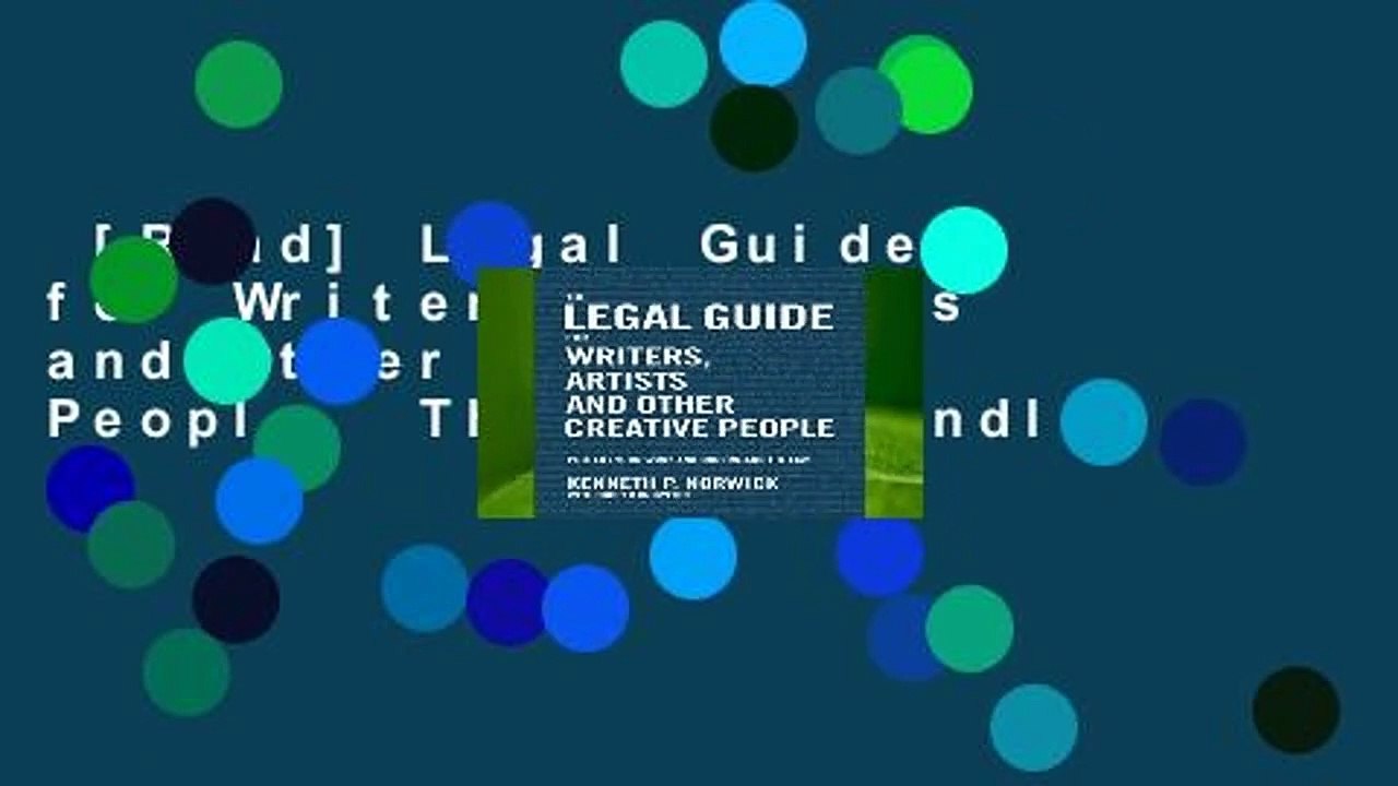 [Read] Legal Guide for Writers, Artists and Other Creative People, The  For Kindle