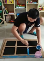 Membuat mainan rumah dengan kardus