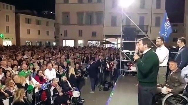 Salvini a Foligno (12.10.19)
