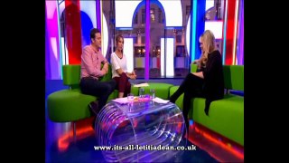 Letitia Dean on The One Show, 2nd October 2014.