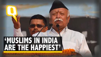 Indian Muslims are The Happiest in The World: Mohan Bhagwat