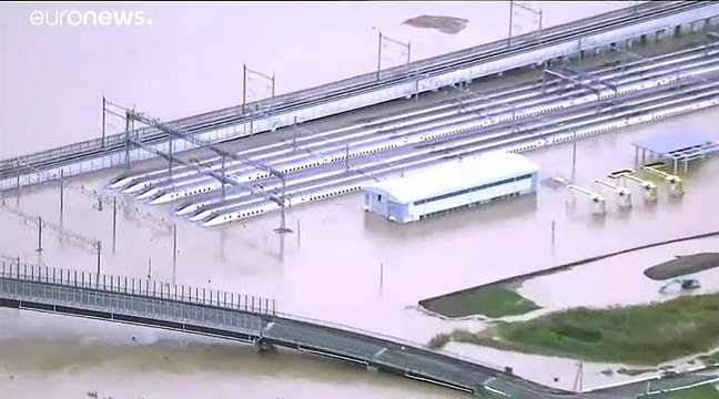 Japón, con el agua al cuello tras el devastador paso del tifón Hagibis