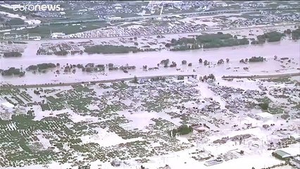 Tufão devastou centro e leste do Japão