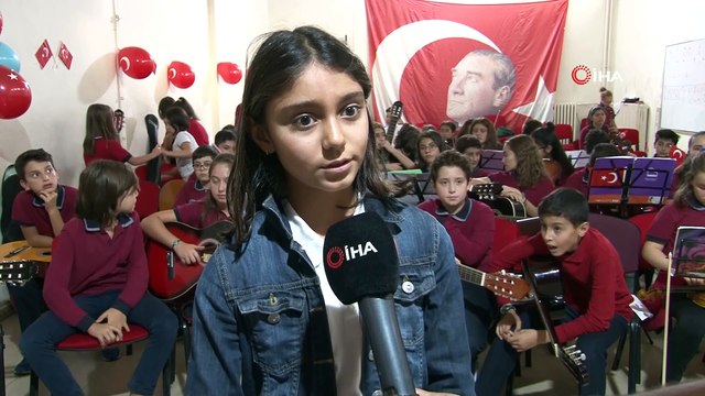 Barış Pınarı Harekatı’nın kahramanlarına bir destek de çocuklarından geldi