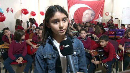 Barış Pınarı Harekatı’nın kahramanlarına bir destek de çocuklarından geldi
