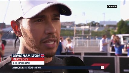 Hamilton un peu déçu de sa 3ème place