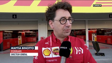 Binotto : "Cette experience va nous servir"