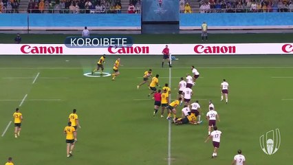 Marika Koroibete amazing try v Georgia