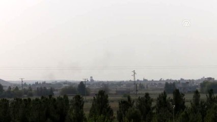 Barış Pınarı Harekatı - Tel Abyad'ta terör hedefleri vuruluyor (2)