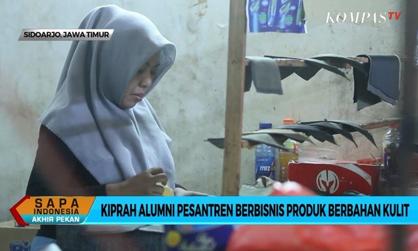 Sapa Santri: Kiprah Alumni Pesantren Bisnis Produk Berbahan Kulit